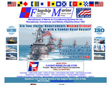 Tablet Screenshot of flagshipmarine.com